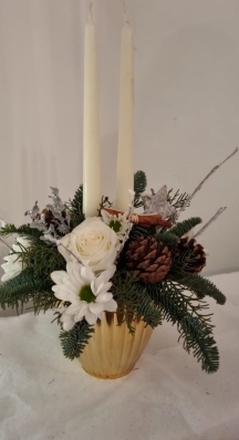 Natural Christmas Candle