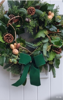 Natural Christmas Wreath