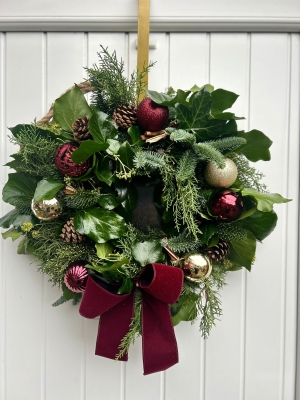 Rich Christmas Wreath